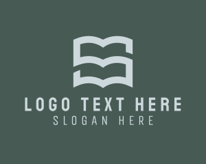 Online Class - Book Librarian Letter S logo design