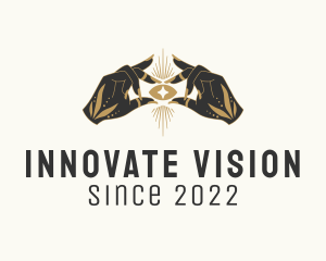 Visionary - Spiritual Mystic Fortune Teller logo design