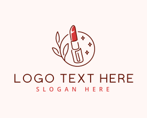 Lipstick - Cosmetics Lipstick Beauty logo design