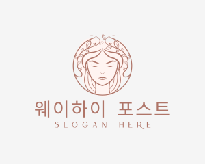 Woman Beauty Salon logo design