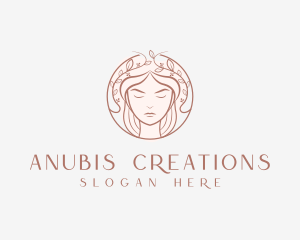 Woman Beauty Salon logo design