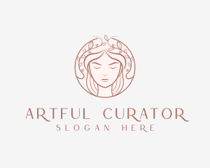 Woman Beauty Salon logo design