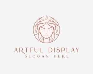 Woman Beauty Salon logo design