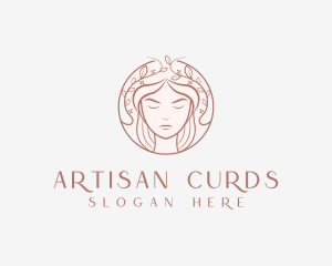 Woman Beauty Salon logo design