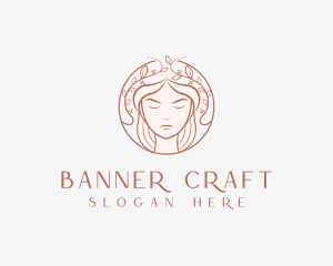 Woman Beauty Salon logo design