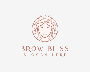 Woman Beauty Salon logo design