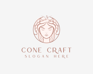 Woman Beauty Salon logo design