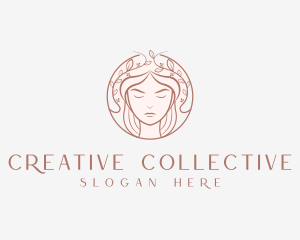 Woman Beauty Salon logo design