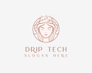 Woman Beauty Salon logo design