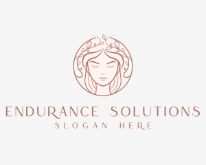 Woman Beauty Salon logo design