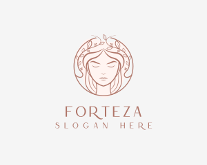 Woman Beauty Salon logo design