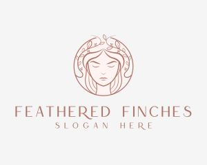 Woman Beauty Salon logo design