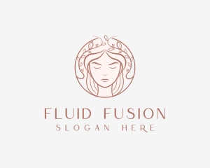 Woman Beauty Salon logo design