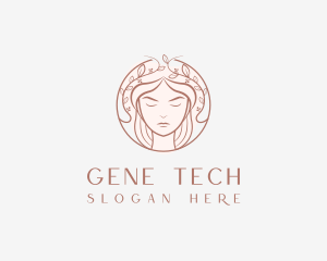 Woman Beauty Salon logo design