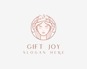 Woman Beauty Salon logo design