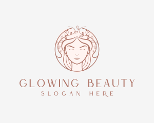 Aesthetician - Woman Beauty Salon logo design