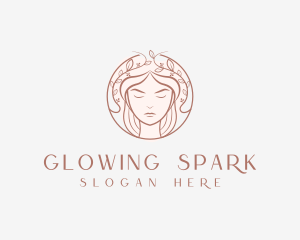 Woman Beauty Salon logo design