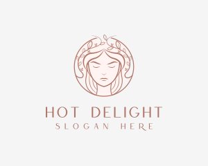 Woman Beauty Salon logo design