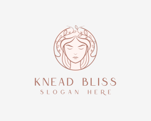 Woman Beauty Salon logo design