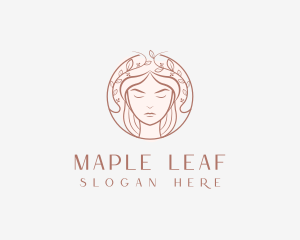 Woman Beauty Salon logo design