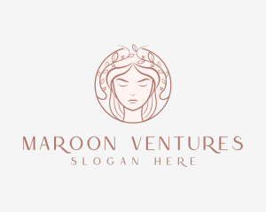 Woman Beauty Salon logo design