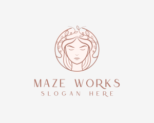 Woman Beauty Salon logo design