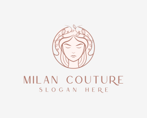 Woman Beauty Salon logo design