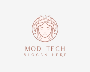 Woman Beauty Salon logo design