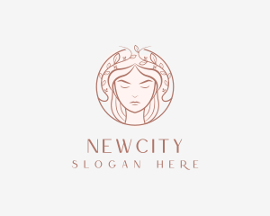 Woman Beauty Salon logo design