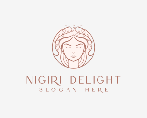 Woman Beauty Salon logo design