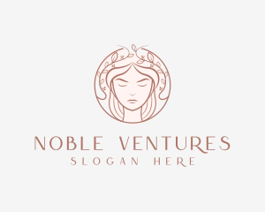 Woman Beauty Salon logo design