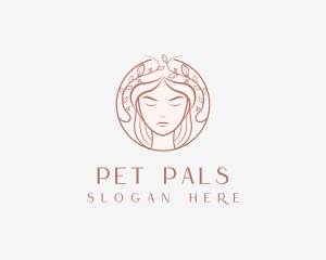 Woman Beauty Salon logo design