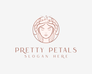 Woman Beauty Salon logo design