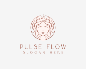 Woman Beauty Salon logo design