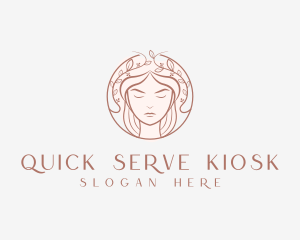 Woman Beauty Salon logo design