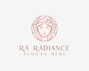 Woman Beauty Salon logo design