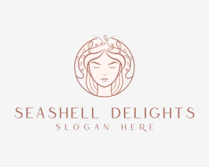 Woman Beauty Salon logo design