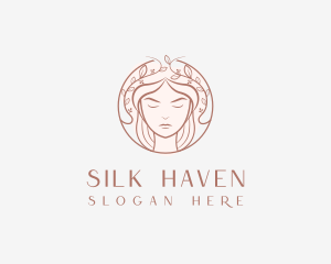 Woman Beauty Salon logo design