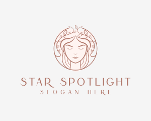 Woman Beauty Salon logo design