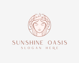 Woman Beauty Salon logo design