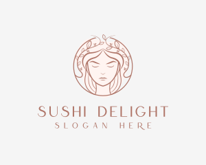 Woman Beauty Salon logo design