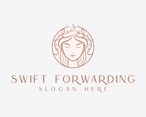 Woman Beauty Salon logo design