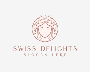 Woman Beauty Salon logo design