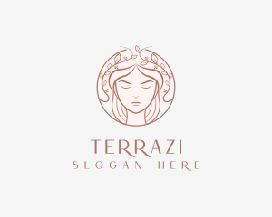 Woman Beauty Salon logo design