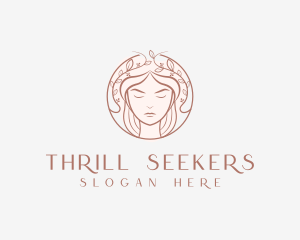 Woman Beauty Salon logo design