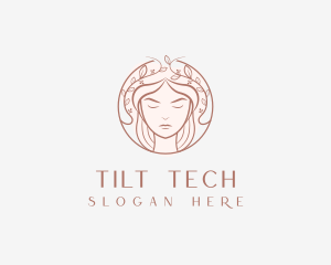 Woman Beauty Salon logo design