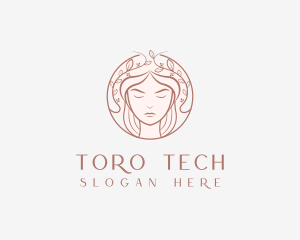 Woman Beauty Salon logo design