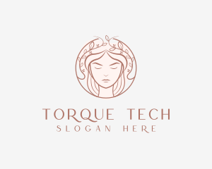 Woman Beauty Salon logo design