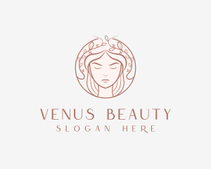 Woman Beauty Salon logo design