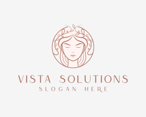 Woman Beauty Salon logo design